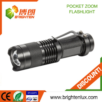 CEROHS Certification 3 modes Light Tactical Super Bright Handheld meilleure lampe de poche en Chine